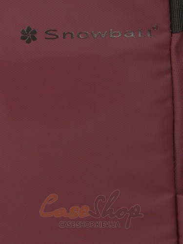 Рюкзак городской Snowball 41505 бордовый