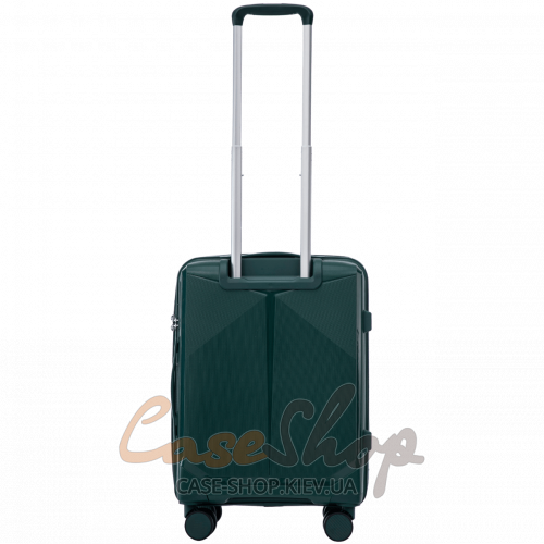 Чемодан малый 4 колеса CKT01/S dark-green WINGS (Польша)