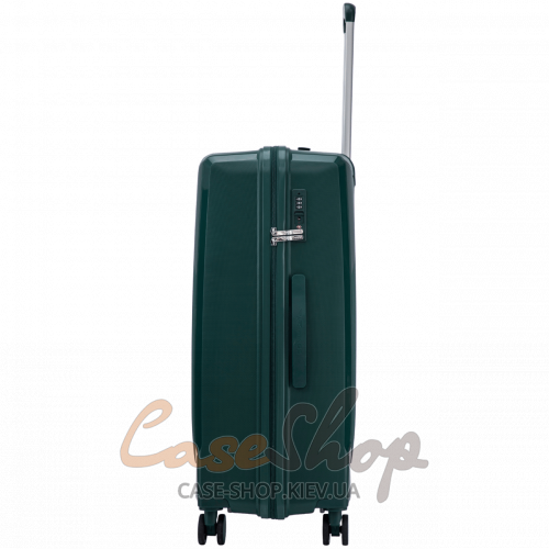 Чемодан малый 4 колеса CKT01/S dark-green WINGS (Польша)