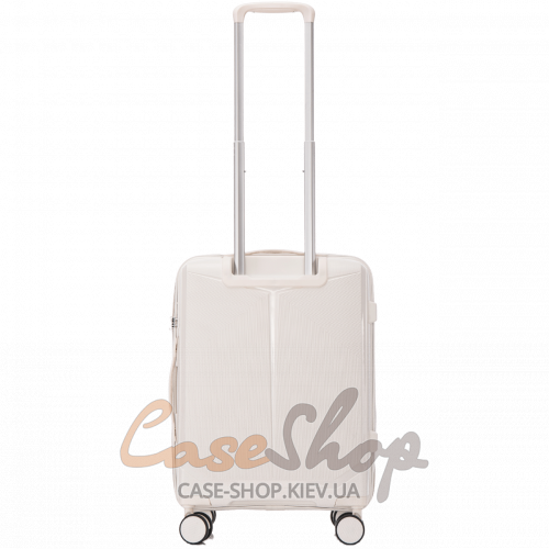 Чемодан малый 4 колеса CKT01/S white WINGS (Польша)