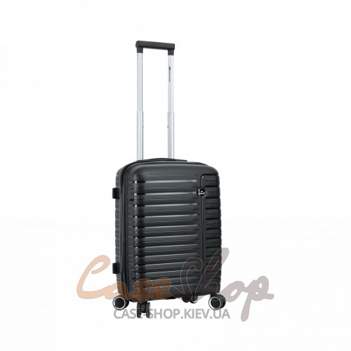 Чемодан малый 4 колеса Madisson 51203/S черный Snowball (Франция)
