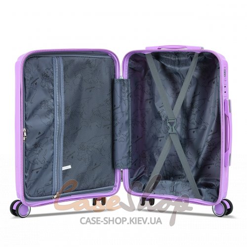 Чемодан большой 4 колеса Madisson 51103/L сиреневый Snowball (Франция)
