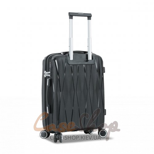 Чемодан средний 4 колеса Madisson 51103/M черный Snowball (Франция)
