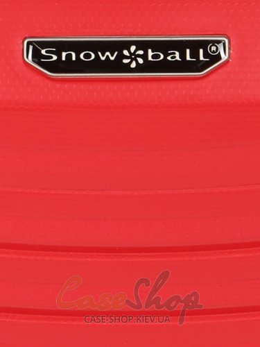 Комплект валіз 43803 червоний Snowball (Франція)