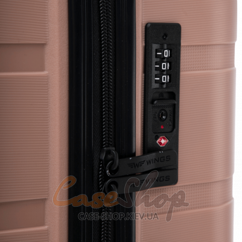 Комплект валіз HWF01 rose gold WINGS (Польща)