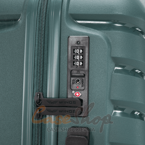 Комплект валіз PHX01 green WINGS (Польща)