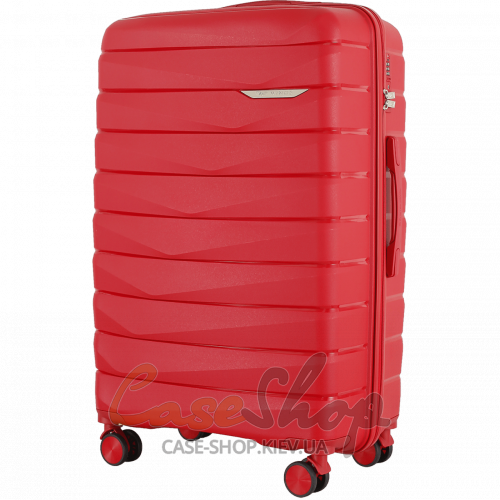 Комплект валіз DQZ01 wine red WINGS (Польща)