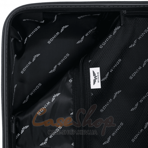 Комплект валіз DQZ01 grey WINGS (Польща)