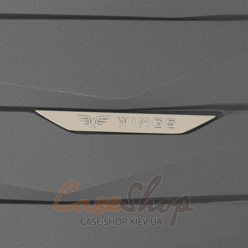 Комплект валіз DQZ01 grey WINGS (Польща)