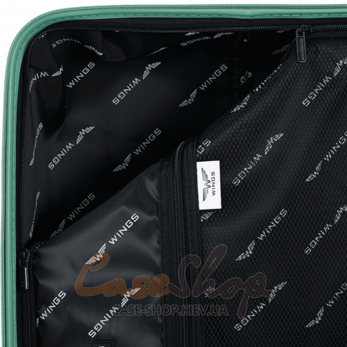 Комплект валіз DQZ01 green WINGS (Польща)