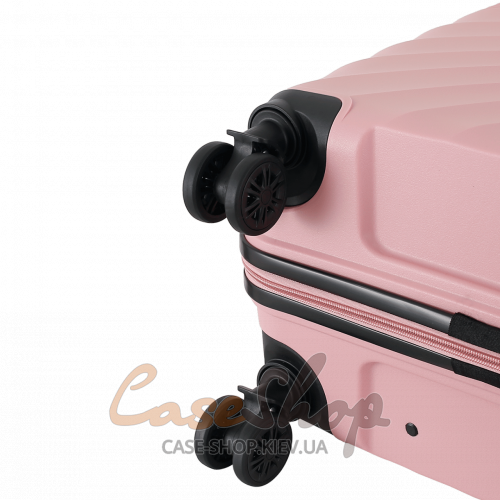 Комплект чемоданов DQZ02 dusty pink WINGS (Польша)