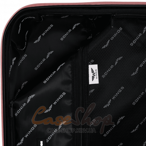 Комплект чемоданов DQZ02 dusty pink WINGS (Польша)