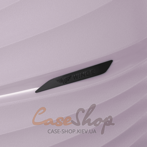 Комплект валіз DQZ02 hazy lilac WINGS (Польща)