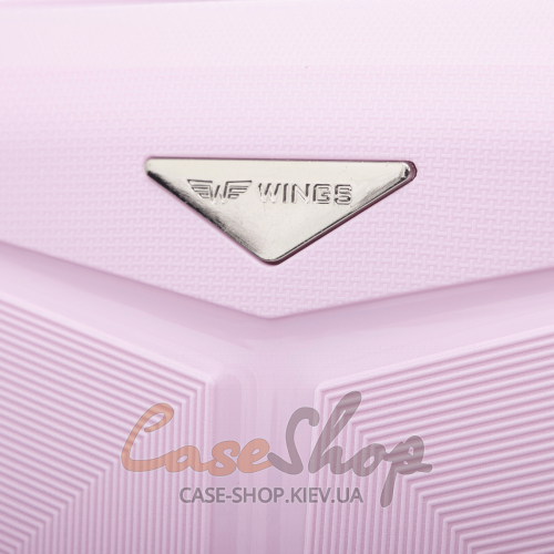 Комплект чемоданов CKT01 white pink WINGS (Польша)