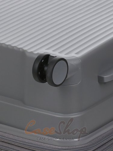 Валіза середня 4 колеса 658/M сіра Airtex (Франція)