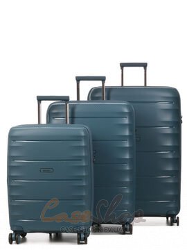 Валіза велика 4 колеса 242B/L морська хвиля Airtex (Франція)
