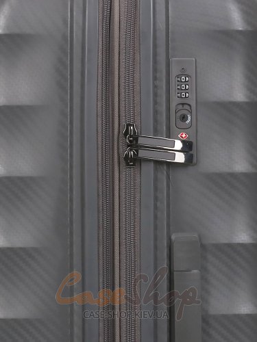 Чемодан большой 4 колеса 242B/L серый Airtex (Франция)