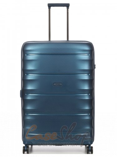 Валіза велика 4 колеса 242B/L синя Airtex (Франція)