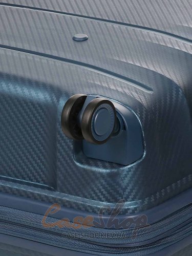 Валіза велика 4 колеса 242B/L синя Airtex (Франція)