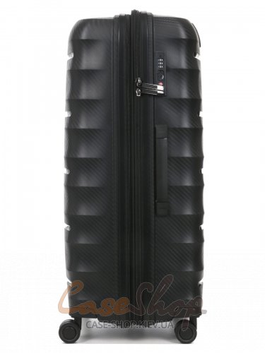 Валіза велика 4 колеса 242B/L чорна Airtex (Франція)