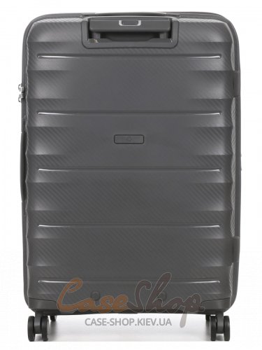 Чемодан средний 4 колеса 242B/M серый Airtex (Франция)