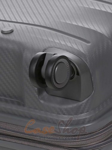 Чемодан средний 4 колеса 242B/M серый Airtex (Франция)
