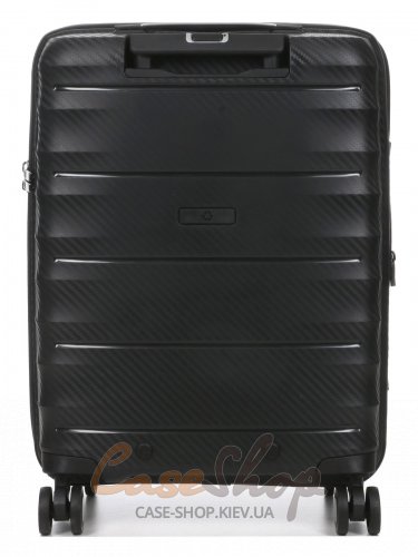 Валіза мала 4 колеса 242B/S чорна Airtex (Франція)