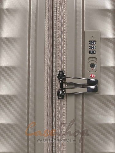 Валіза мала 4 колеса 242B/S шампань Airtex (Франція)