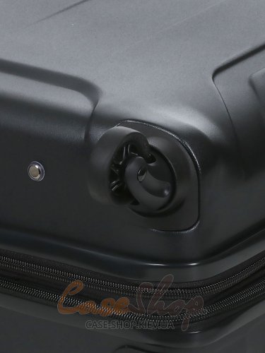 Валіза мала 4 колеса 748/S чорна Airtex (Франція)