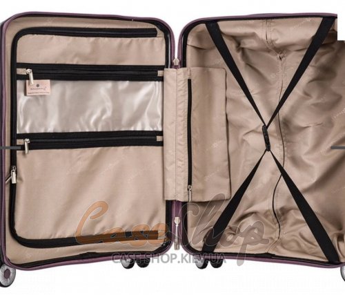 Комплект чемоданов 49103 фиолетовый Snowball (Франция)