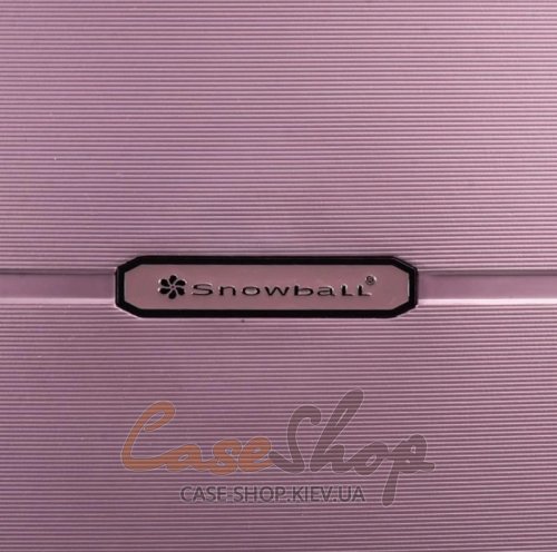 Комплект чемоданов 49103 фиолетовый Snowball (Франция)