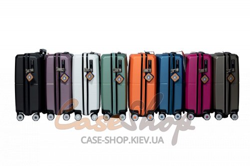 Валіза середня 4 колеса 49103/M помаранчева Snowball (Франція