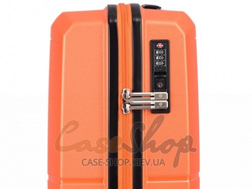 Валіза середня 4 колеса 49103/M помаранчева Snowball (Франція
