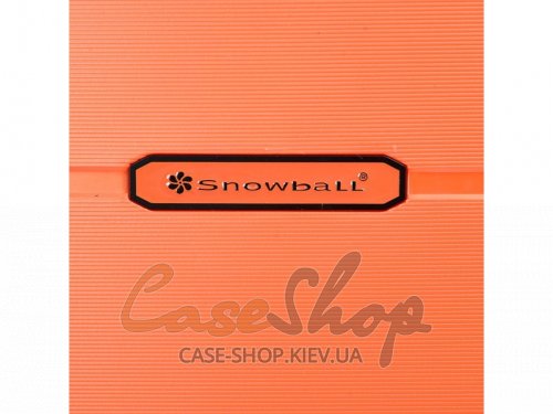 Валіза середня 4 колеса 49103/M помаранчева Snowball (Франція