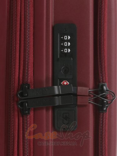 Валіза мала 4 колеса 647/S бордова Airtex (Франція)