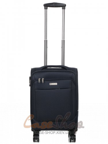 Чемодан малый 4 колеса Worldline 621/S синий Airtex (Франция)
