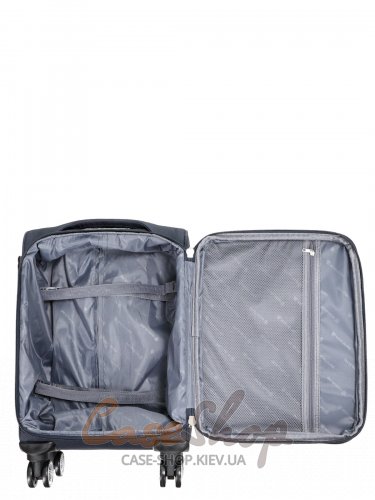 Чемодан малый 4 колеса Worldline 621/S синий Airtex (Франция)