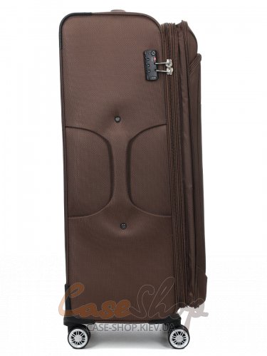 Чемодан большой 4 колеса Worldline 621/XL коричневый Airtex (Франция)