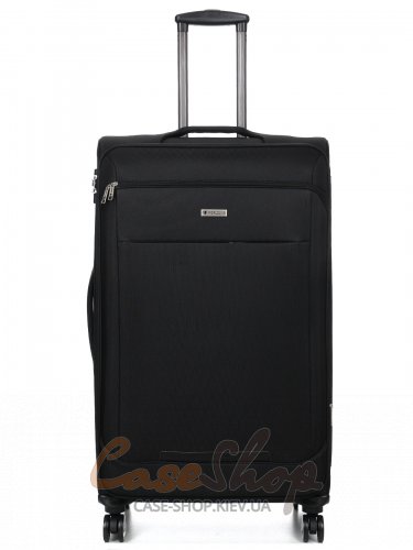 Валіза велика 4 колеса Worldline 621/XL чорна Airtex (Франція)