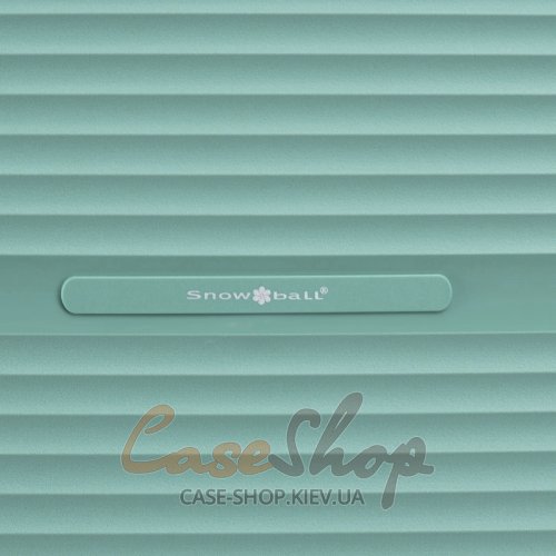 Валіза велика 4 колеса 40903/L бірюзова Snowball (Франція)