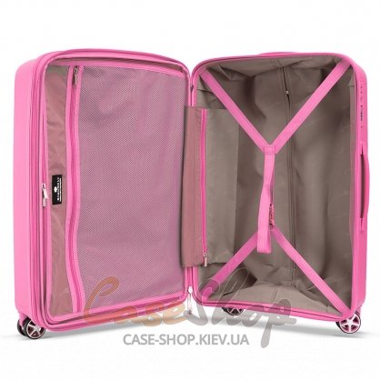 Валіза велика 4 колеса 40903/L рожева Snowball (Франція)