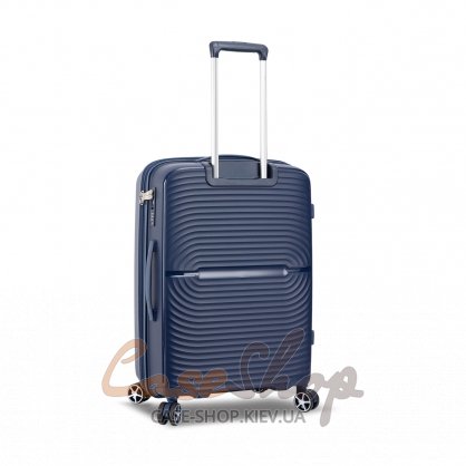 Чемодан большой 4 колеса 40903/L синий Snowball (Франция)