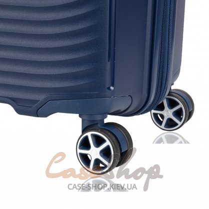 Чемодан большой 4 колеса 40903/L синий Snowball (Франция)