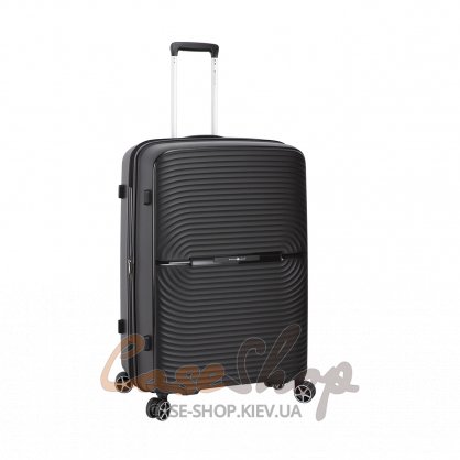 Валіза велика 4 колеса 40903/L чорна Snowball (Франція)