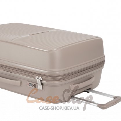Чемодан большой 4 колеса 40903/L шампань Snowball (Франция)