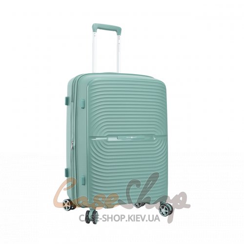 Валіза середня 4 колеса 40903/M бірюзова Snowball (Франція)