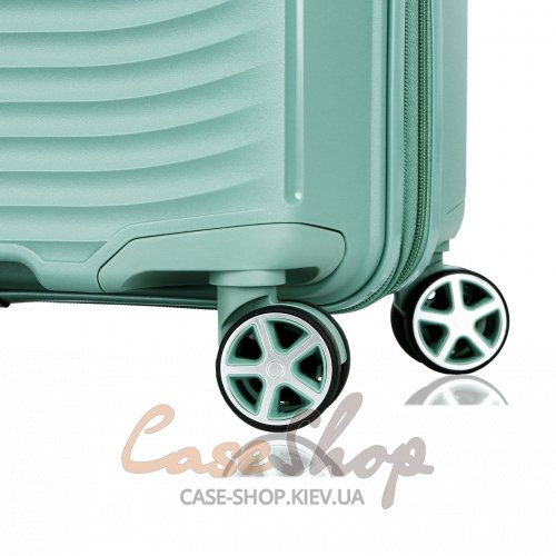 Валіза середня 4 колеса 40903/M бірюзова Snowball (Франція)