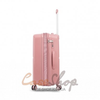 Валіза середня 4 колеса 40903/M рожеве золото Snowball (Франція)