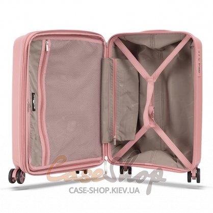 Валіза мала 4 колеса 40903/S рожеве золото Snowball (Франція)