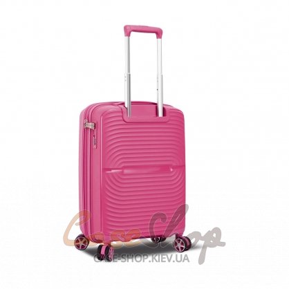 Валіза мала 4 колеса 40903/S рожева Snowball (Франція)